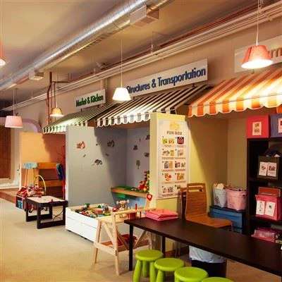 Gyermekek színlelés város